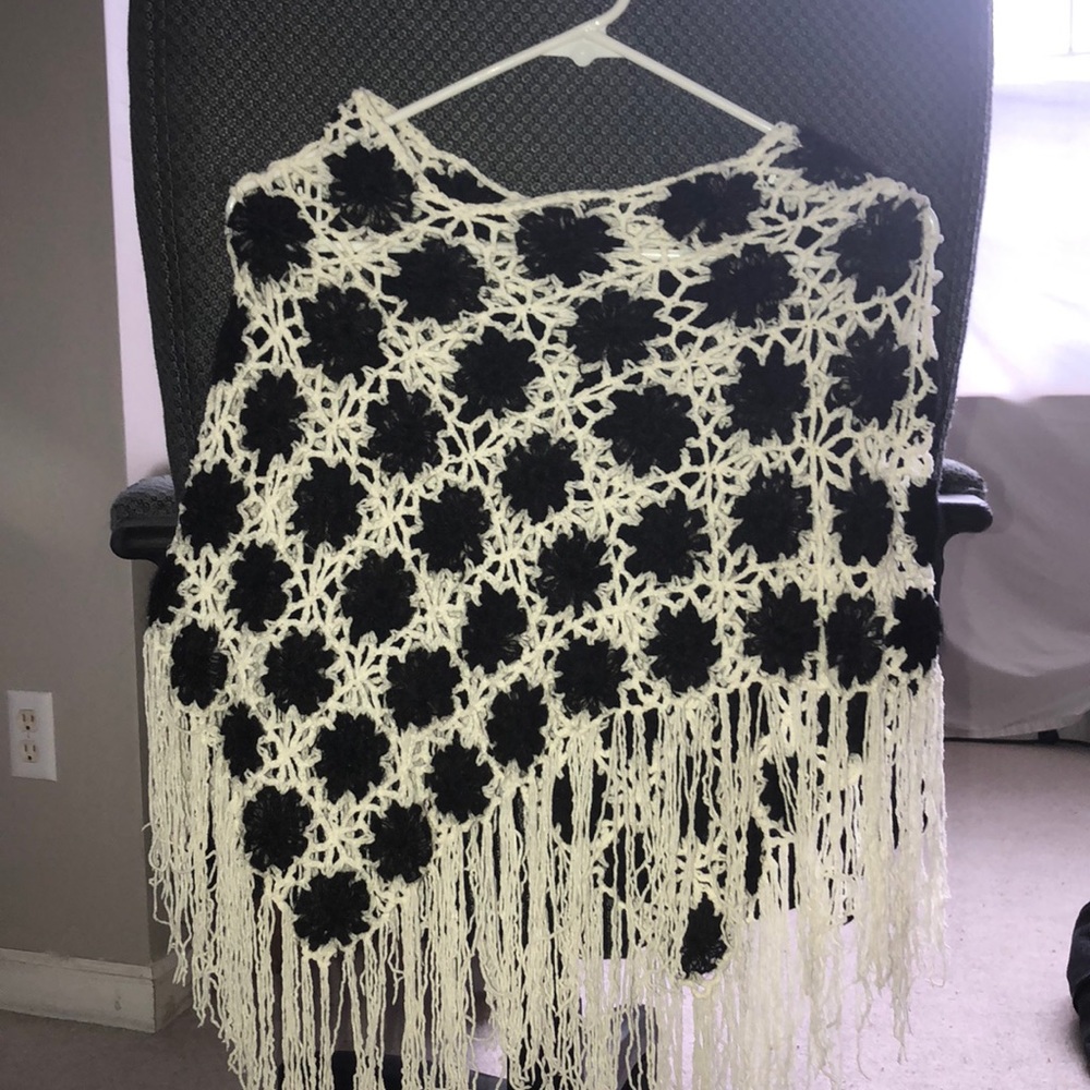 Crochet top with no arm wholes